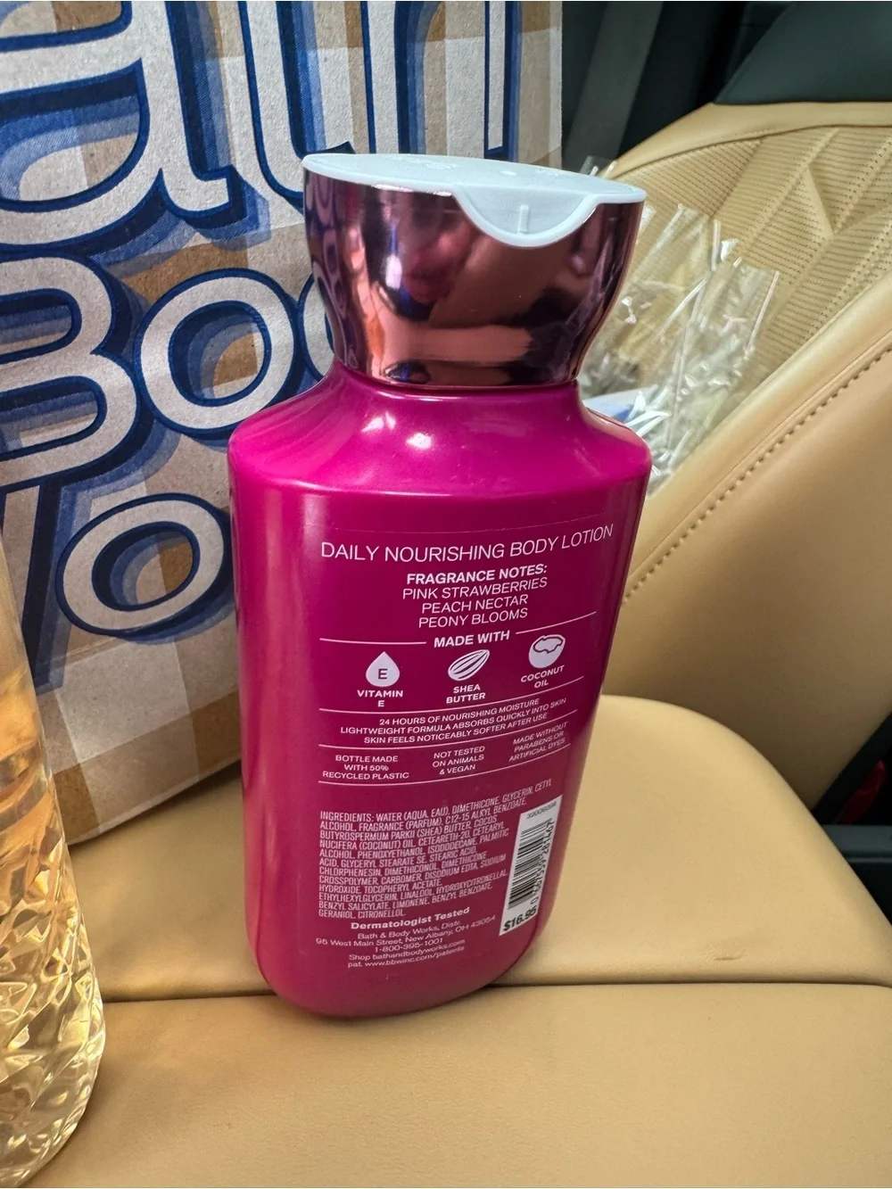 BATH & BODY WORKS GINGHAM GORGEOUS BODY WASH & BODY LOTION NEW 2 PIECE SET PINK